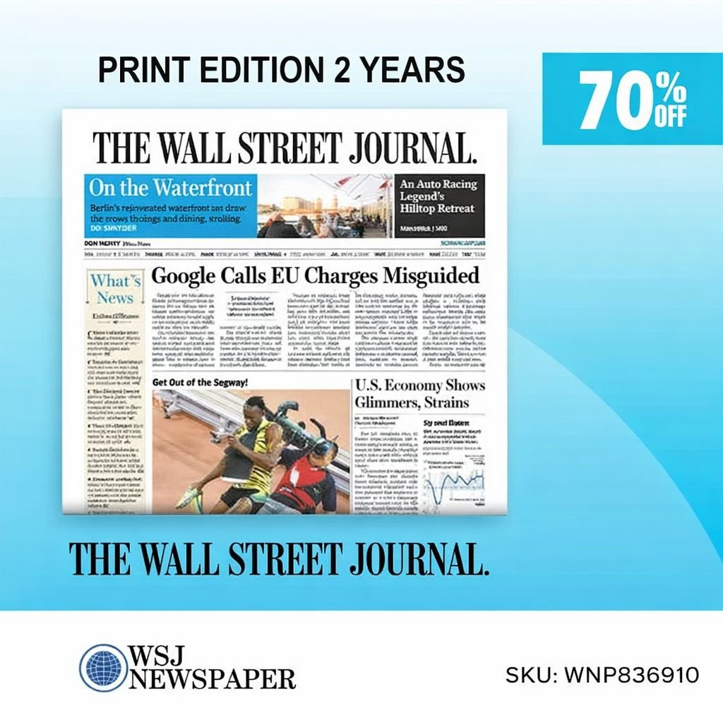 Descuento 70% en suscripción WSJ SKU WNP836910
