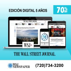 Wall St Jrnl Versión en Español Durante 5 Años por Solo $89