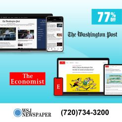 The Economist and Washington Post Digital 3-Year Subscription